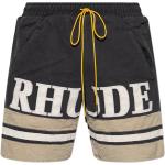 Rhude Shorts med logotyp Black, Herr