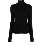 Ekologiska Svarta Ribbstickade tröjor från Filippa K för Damer 