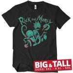 Rick And Morty Duotone Big & Tall T-Shirt, T-Shirt