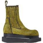 Gröna Ankle-boots från RICK OWENS på rea i Läder för Damer 