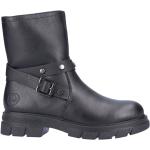 Casual Svarta Ankle-boots från Rieker på rea i Läder för Damer 