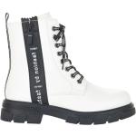 Vita Ankle-boots från Rieker på rea med Snörning i Syntet för Damer 