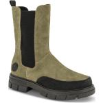 Gröna Chelsea-boots från Rieker på rea i Läder för Damer 