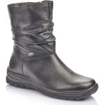 Svarta Ankle-boots från Rieker på rea i Syntet för Damer 