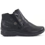 Svarta Ankle-boots från Rieker på rea för Damer 