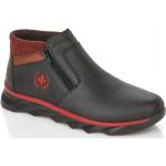 Svarta Ankle-boots från Rieker på rea i Läder för Herrar 