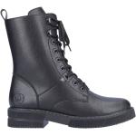 Svarta Ankle-boots från Rieker på rea med Snörning för Damer 
