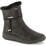 Svarta Ankle-boots från Rieker med Dragkedja med Klackhöjd till 3cm för Damer 