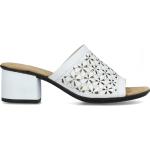 Vita Slip in-sandaler från Rieker på rea i Läder för Damer 