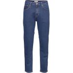 Rinsed Blue Loose Jeans Bottoms Jeans Relaxed Blue Revolution