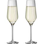 Vita Champagneglas från Ritzenhoff 2 delar i Glas 