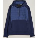 Mörkblåa Zip Hoodies från Ralph Lauren Lauren i Storlek L i Fleece för Herrar 