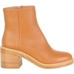 Konjakbruna Ankle-boots från Roberto Festa på rea med Klackhöjd 5cm till 7cm för Damer 