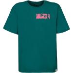 Rockiga Gröna Kortärmade Tränings t-shirts i Storlek XS i Jerseytyg för Damer 