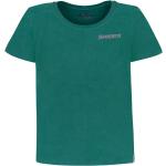 Rockiga Gröna Kortärmade Tränings t-shirts i Storlek L i Jerseytyg för Damer 