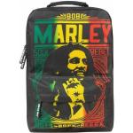 Rockiga Svarta Bob Marley Ryggsäckar 20 l i Nylon för Herrar 
