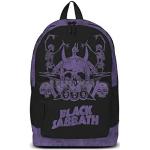 Rocksax Black Sabbath ryggsäck – Skeleton ryggsäck, svart