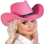 Rosa Cowboyhattar 