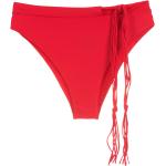 Röda Bikinitrosor med fransar för Damer 