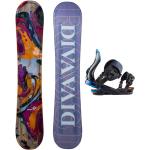 Blåa Freestyle-snowboards från Rossignol på rea i 144 cm i Trä för Flickor 