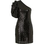 Svarta Enaxlade klänningar med paljetter på rea i Storlek S för Damer 