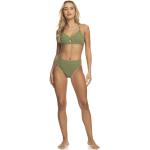 Olivgröna Bikinitrosor från Roxy på rea med hög midja i Storlek XS för Damer 