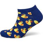 Blåa Ankelstrumpor från Happy Socks i storlek 36 i Gummi 