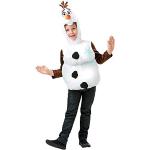 Rubie's Officiell Disney Frozen 2 Olaf-dräkt för barn, storlek S, ålder 3–4 år
