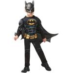 Svarta Batman Superhjältar maskeradkläder för barn från Rubie's 
