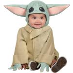 Beige Star Wars Yoda Baby Yoda Film & TV dräkter för barn från Rubie's i Storlek 92 