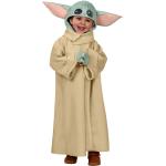 Gröna Star Wars Yoda Baby Yoda Film & TV dräkter för barn från Rubie's i Storlek 98 
