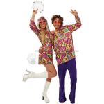 Flerfärgade 70-tals maskeradkläder från Rubie's för Damer 