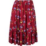 Vadlånga Blommiga Röda A-linje kjolar med volang från Comme des Garçons på rea för Damer 