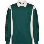 Gröna Långärmade Rugbytröjor från adidas Originals i Storlek XL 