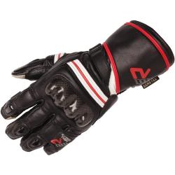 Rukka Imatra Gore-Tex Motorcykel handskar, svart-röd, storlek M L