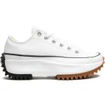 Vita Låga sneakers från Converse Run Star Hike med Snörning med rundad tå i Gummi för Damer 