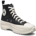 Svarta Höga sneakers från Converse Run Star Hike i storlek 36 
