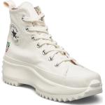 Vita Höga sneakers från Converse Run Star Hike i storlek 35,5 
