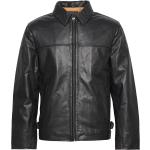 Rusty Dusty Leather Jacket Läderjacka Skinnjacka Black Jofama