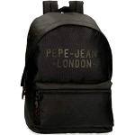 Svarta Ryggsäckar från Pepe Jeans med Vadderade axelremmar för Flickor 