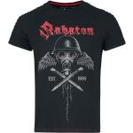 Svarta Sabaton T-shirts stora storlekar i Storlek 3 XL i Bomull för Herrar 