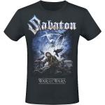 Svarta Sabaton T-shirts stora storlekar i Storlek 3 XL i Bomull för Herrar 