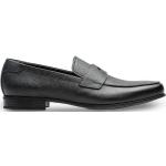 Svarta Loafers från Prada Saffiano i Läder för Herrar 