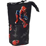 Svarta Spiderman Necessärer i Polyester för Pojkar 