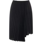 Knälånga Svarta Plisserade kjolar Asymmetriska från Saint Laurent Paris på rea för Damer 