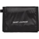 Svarta Plånböcker med kedja från Saint Laurent Paris på rea i Polyester för Herrar 