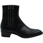 Hållbara Svarta Ankle-boots från Saint Laurent Paris i storlek 42 i Läder för Herrar 