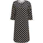 Prickiga Svarta Trekvartsärmade Prickiga klänningar från Saint Tropez på rea i Storlek XXS för Damer 