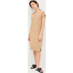 Bruna Stickade klänningar från Saint Tropez på rea i Storlek XL med V-ringning för Damer 