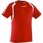 Röda Kortärmade T-shirts stora storlekar från Salming i Polyester för Herrar 